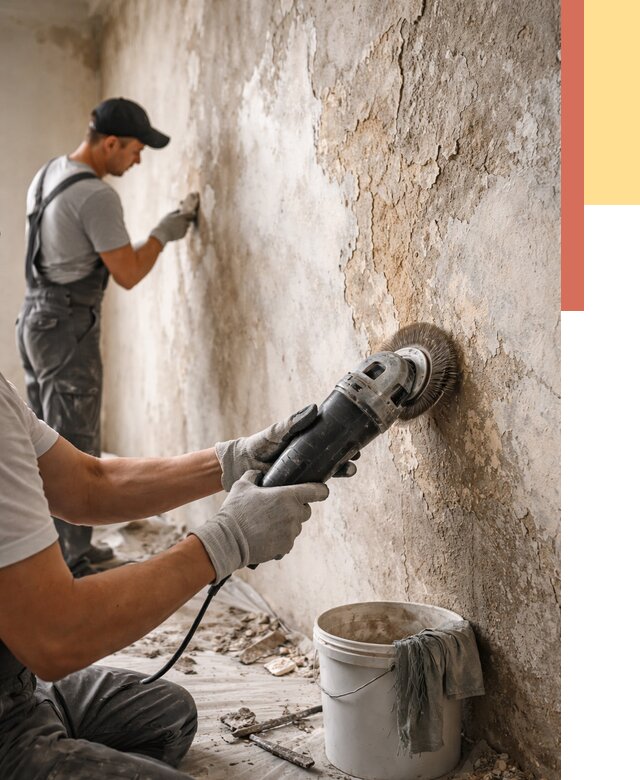 Снятие и удаление краски со стен в ессентуках от 2141 руб. — ОТДЕЛОЧНИК-Ссн