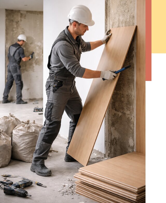 Демонтаж стеновых панелей в ессентуках от 3569 руб. за м² быстро и недорого | ОТДЕЛОЧНИК-Ссн