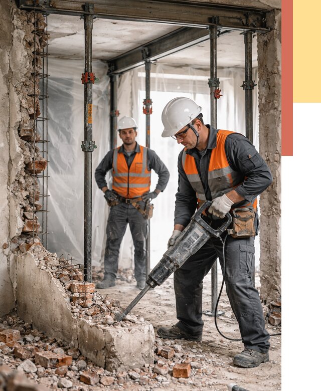 Снос несущих стен в ессентуках от 10452 руб. — демонтаж несущей стены под ключ | ОТДЕЛОЧНИК-Ссн