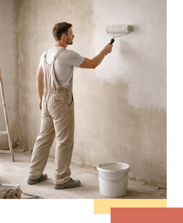 Грунтовка стен под отделку в ессентуках профессиональным раствором