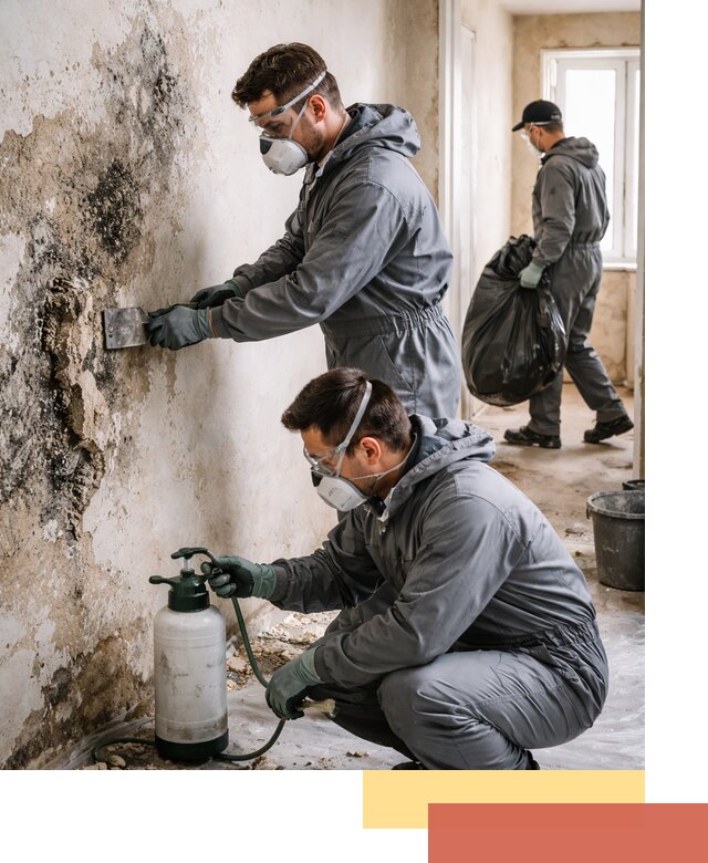 Удаление плесени со стен профессионально в ессентуках