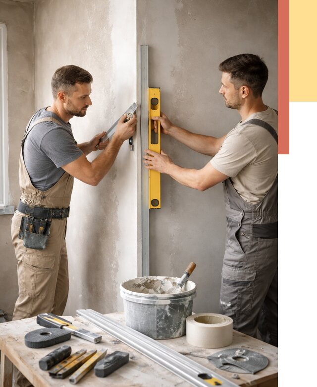 Выведение углов стен в ессентуках от 1886 руб. быстро и недорого | ОТДЕЛОЧНИК-Ссн