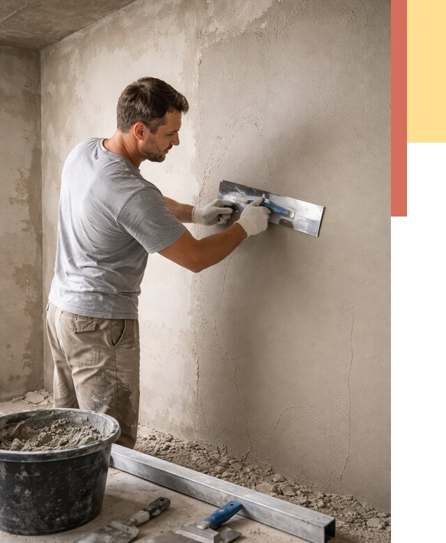 Штукатурка стен без маяков в ессентуках от 7342 руб/м2 — услуги и цена | ОТДЕЛОЧНИК-Ссн