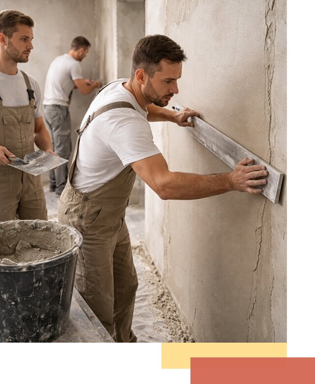 Штукатурка стен без маяков в ессентуках быстро и качественно