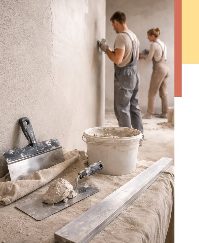 Штукатурка стен гипсовая в ессентуках от 4589 руб/м2 — быстро и недорого | ОТДЕЛОЧНИК-Ссн