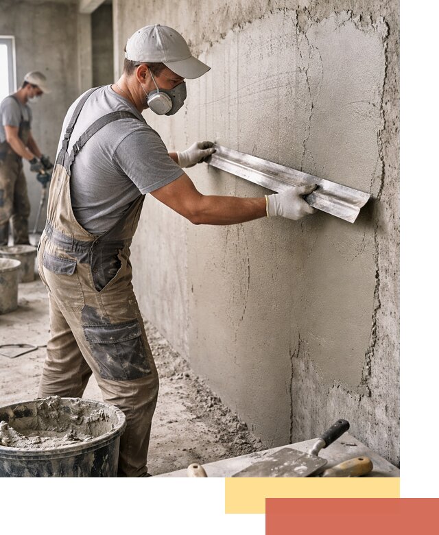 Штукатурка бетонных стен в ессентуках качественно и долговечно