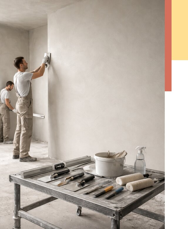 Штукатурка стен под покраску в ессентуках от 4589 руб./м² — качественно и недорого | ОТДЕЛОЧНИК-Ссн