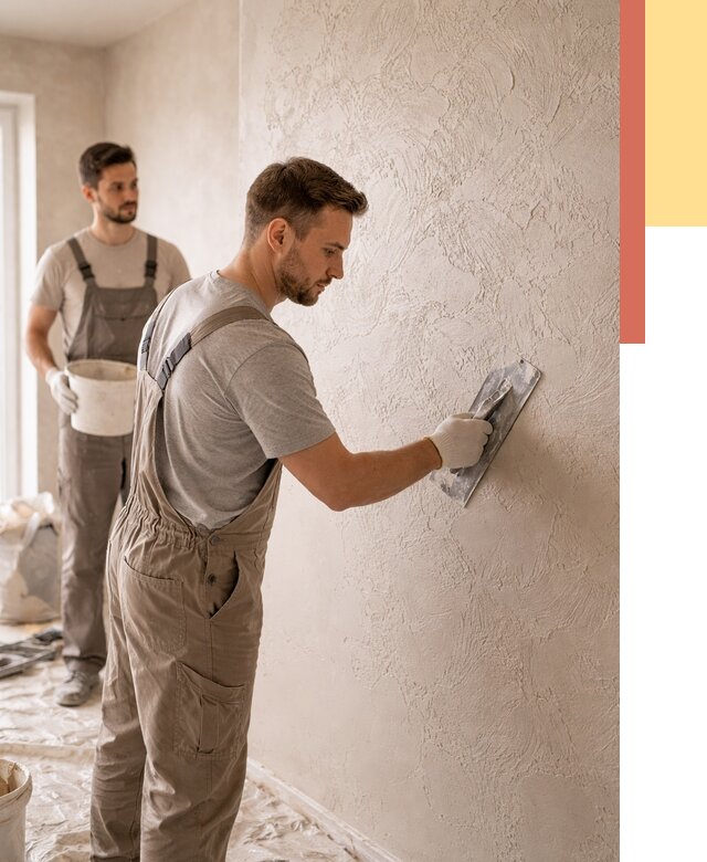 Фактурная штукатурка стен в ессентуках от 4283 руб./м² — заказать под ключ | ОТДЕЛОЧНИК-Ссн