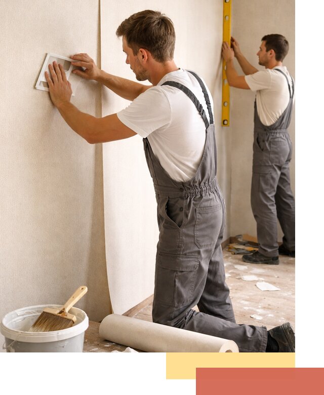 Поклейка бумажных обоев в ессентуках качественно и недорого