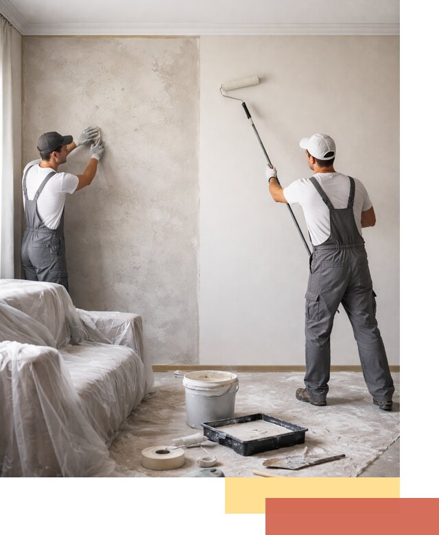 Покраска стен антивандальной краской в ессентуках