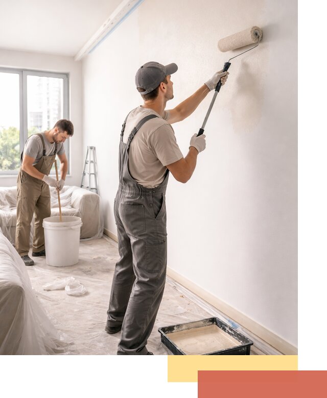 Покраска стен в офисе в ессентуках — быстрый и качественный ремонт