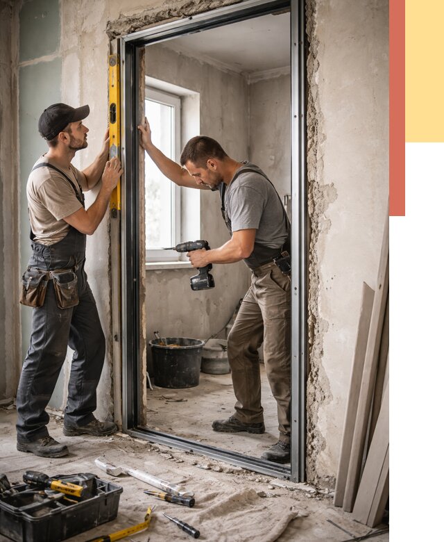 Закладка дверного проема в ессентуках от 3569 руб. — быстро и недорого | ОТДЕЛОЧНИК-Ссн