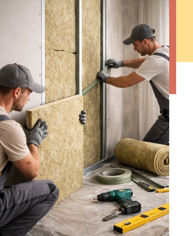 Шумоизоляция стен в ессентуках под ключ от 1886 руб. | ОТДЕЛОЧНИК-Ссн