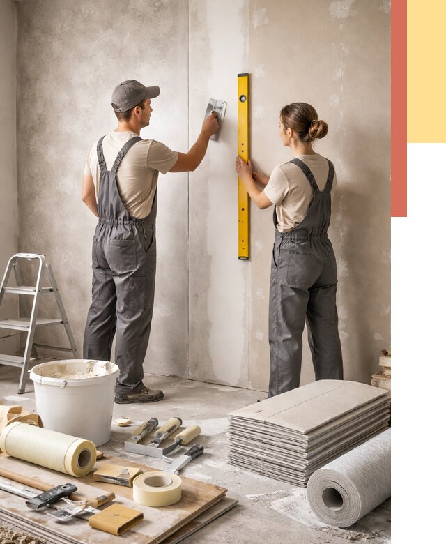 Отделка стен в ессентуках от 1530 руб/м² — недорого, быстро, под ключ | ОТДЕЛОЧНИК-Ссн