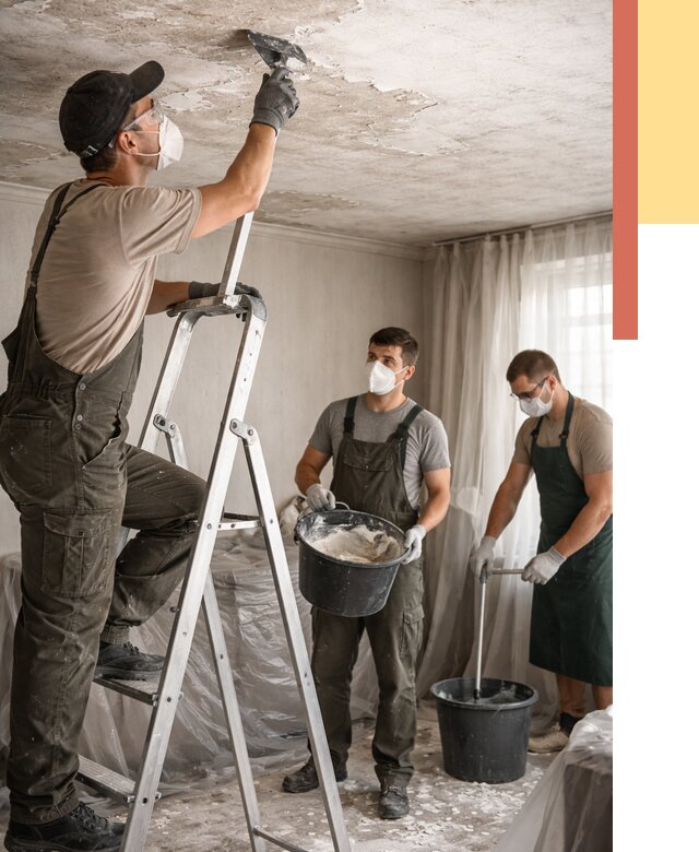 Удаление побелки с потолка в ессентуках от 2549 руб. быстро и недорого | ОТДЕЛОЧНИК-Ссн