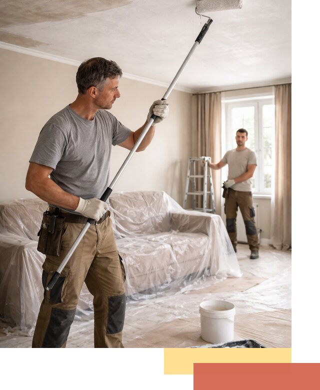 Грунтовка потолка в ессентуках — подготовка под покраску и отделку