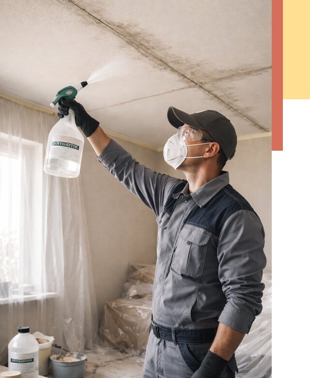 Антисептическая обработка потолка в ессентуках от 2549 руб. | ОТДЕЛОЧНИК-Ссн