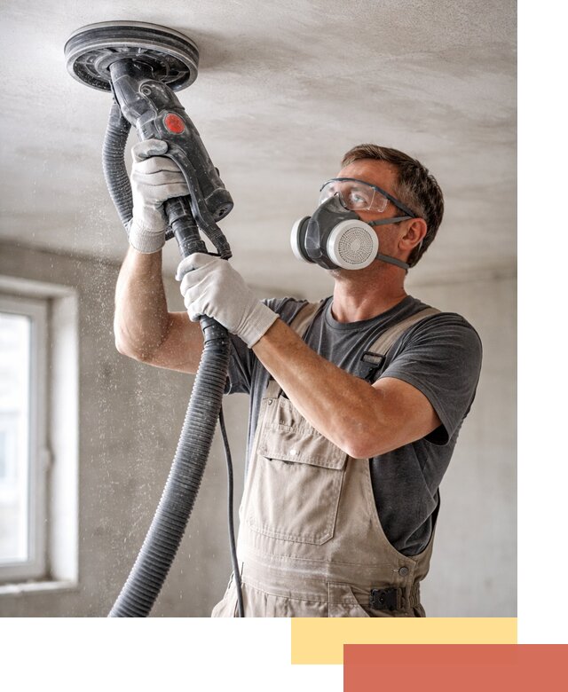 Шлифовка потолка в ессентуках — качественная подготовка под отделку