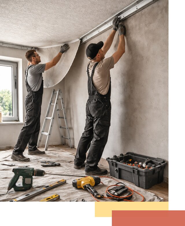 Монтаж фактурного натяжного потолка в ессентуках качественно и быстро