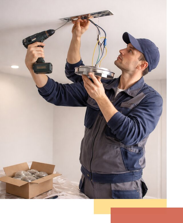 Установка люстры в натяжной потолок в ессентуках