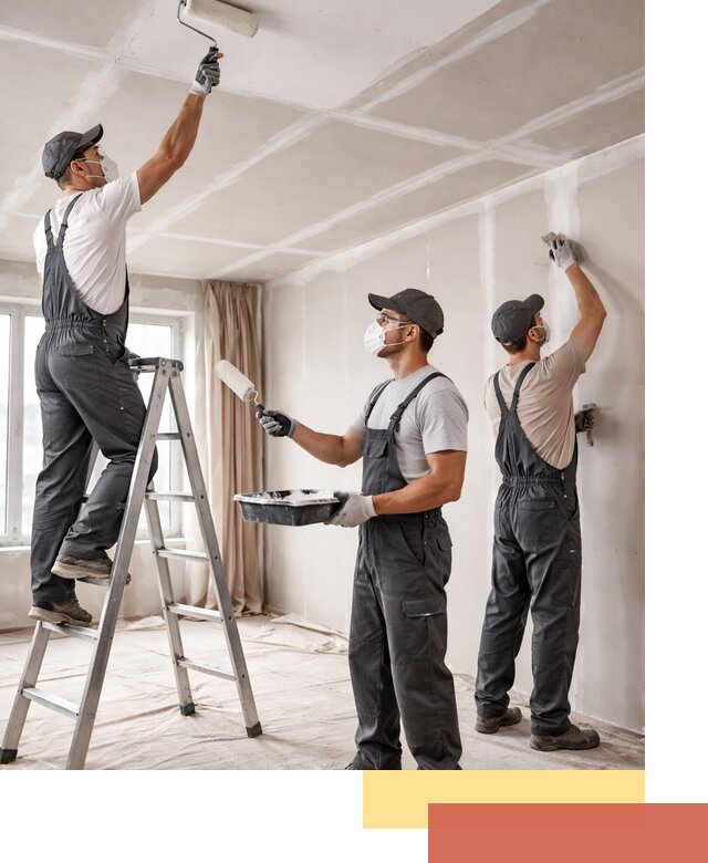 Покраска потолка из гипсокартона в ессентуках качественно и недорого