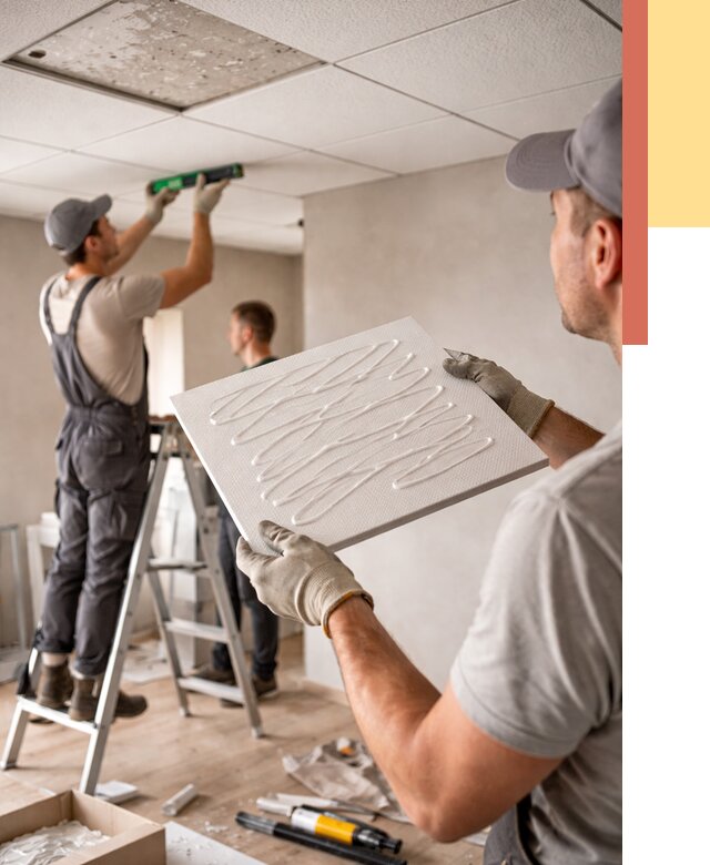 Монтаж потолочной плитки в ессентуках от 4589 руб. — быстро и недорого | ОТДЕЛОЧНИК-Ссн