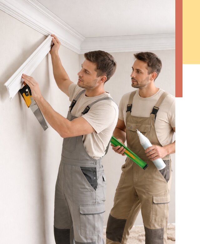 Монтаж потолочного плинтуса в ессентуках от 2345 руб. — быстро и недорого | ОТДЕЛОЧНИК-Ссн