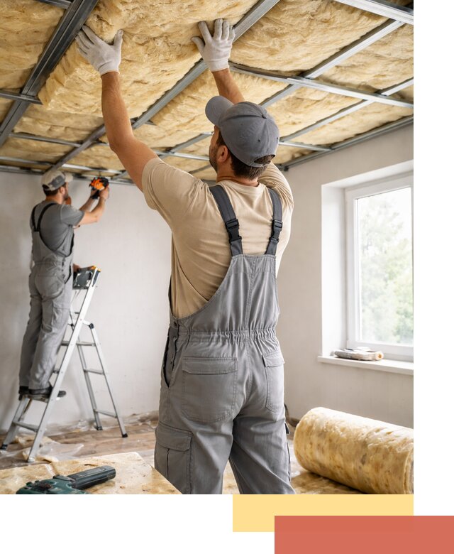 Утепление потолка под ключ в ессентуках качественно и быстро