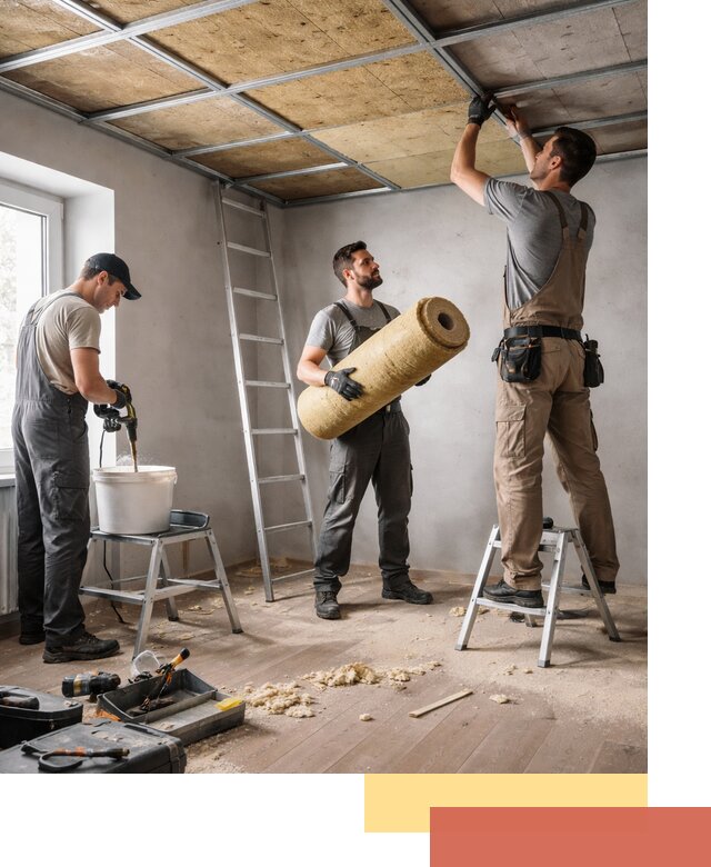 Шумоизоляция потолка в ессентуках: профессиональный монтаж и отделка